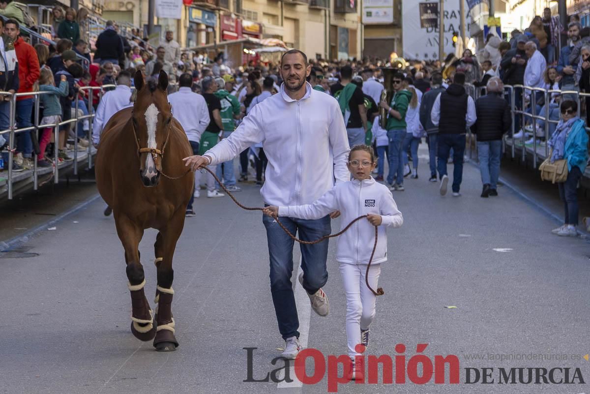 Concurso de caballo a pelo: pasacalles hasta el Hoyo en Caravaca