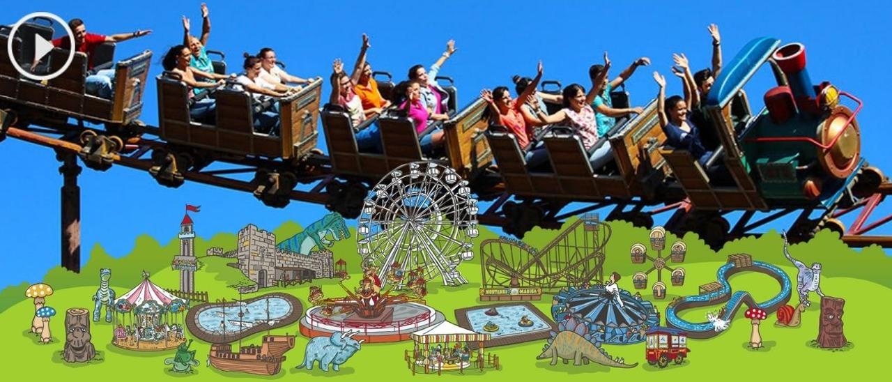 MAGIKLAND PENAFIEL: Fechas y precio del parque de atracciones más próximo a  Galicia