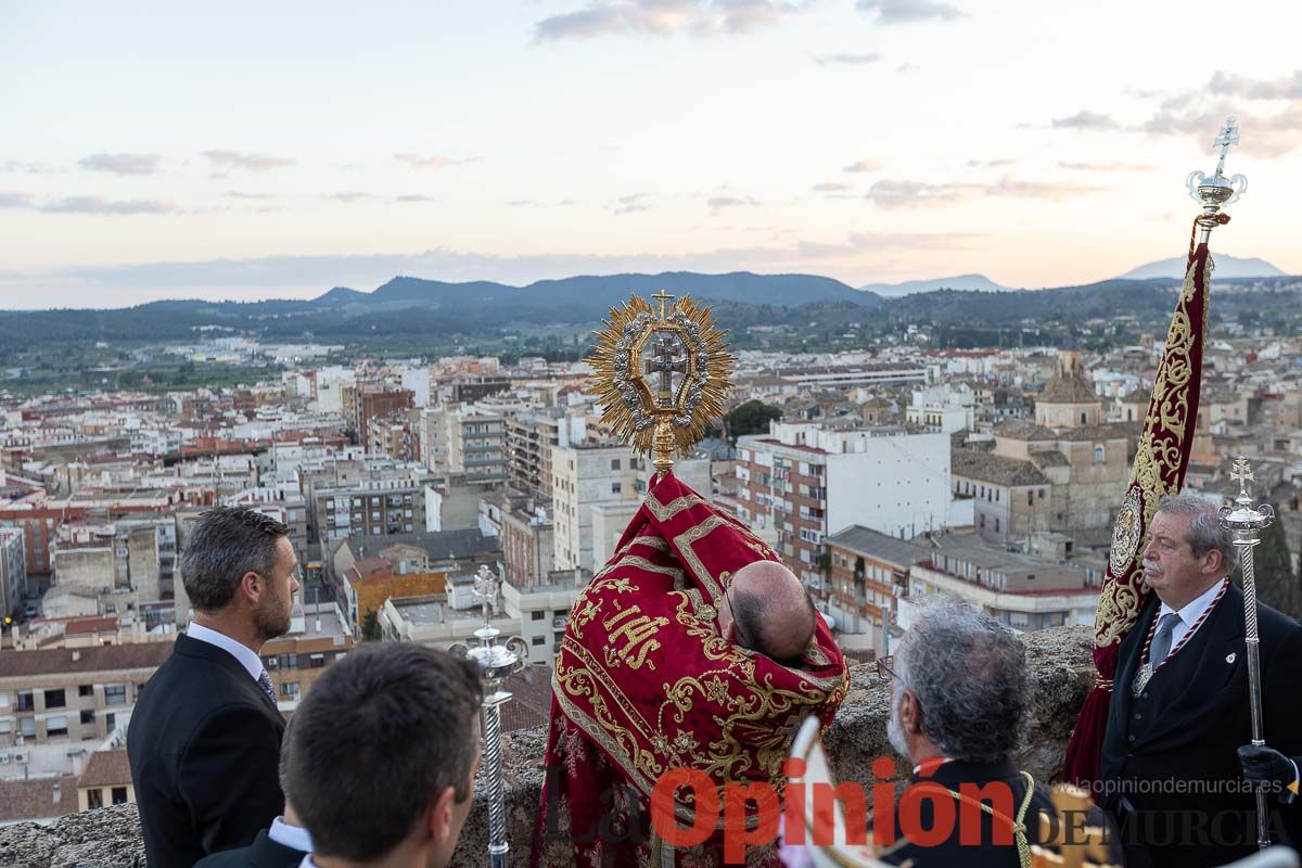 Procesión de subida a la Basílica en las Fiestas de Caravaca