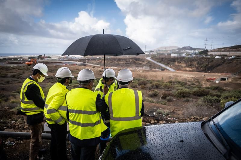 Obras de enlace entre Las Chafiras y Oroteandanes