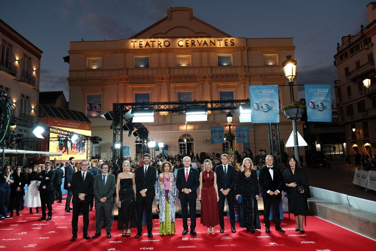 La alfombra roja del Festival de Málaga