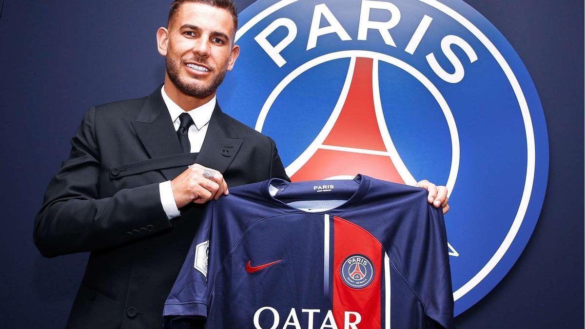 El Paris Saint-Germain anuncia el fichaje de Lucas Hernández