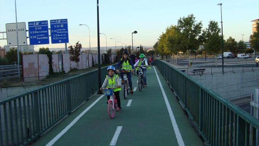 El 35% de los alumnos dice que le gustaría ir en bici al colegio