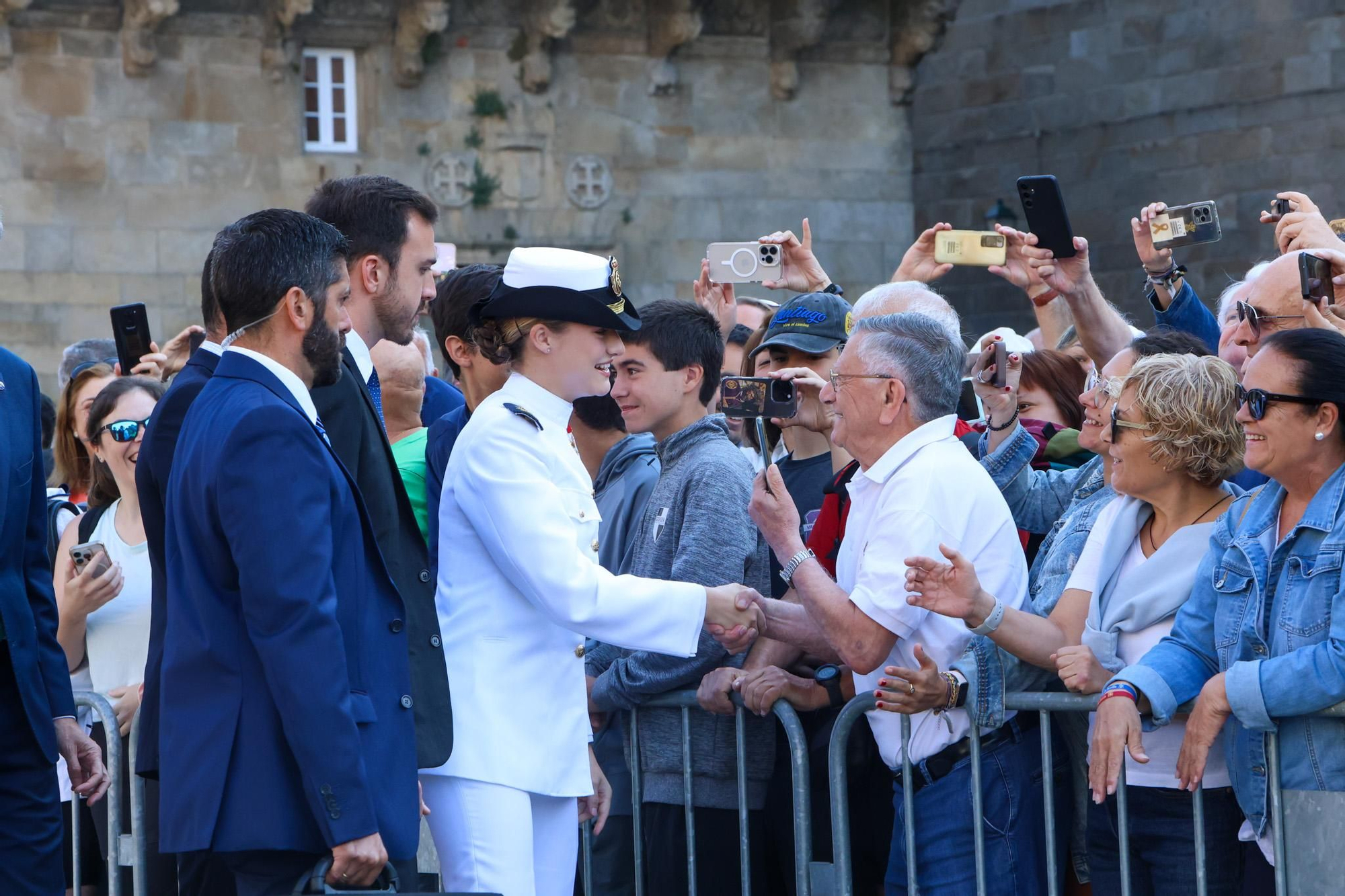 La princesa Leonor recibe la Medalla de Galicia