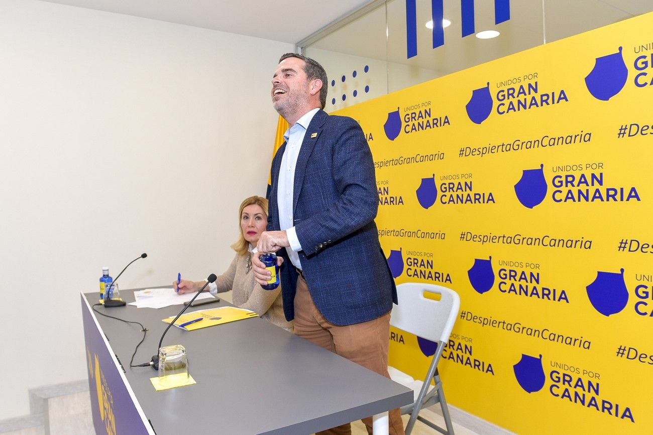 Lucas Bravo de Laguna, candidato de Unidos por Gran Canaria a la presidencia del Gobierno