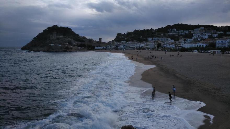 La platja gran de Tossa