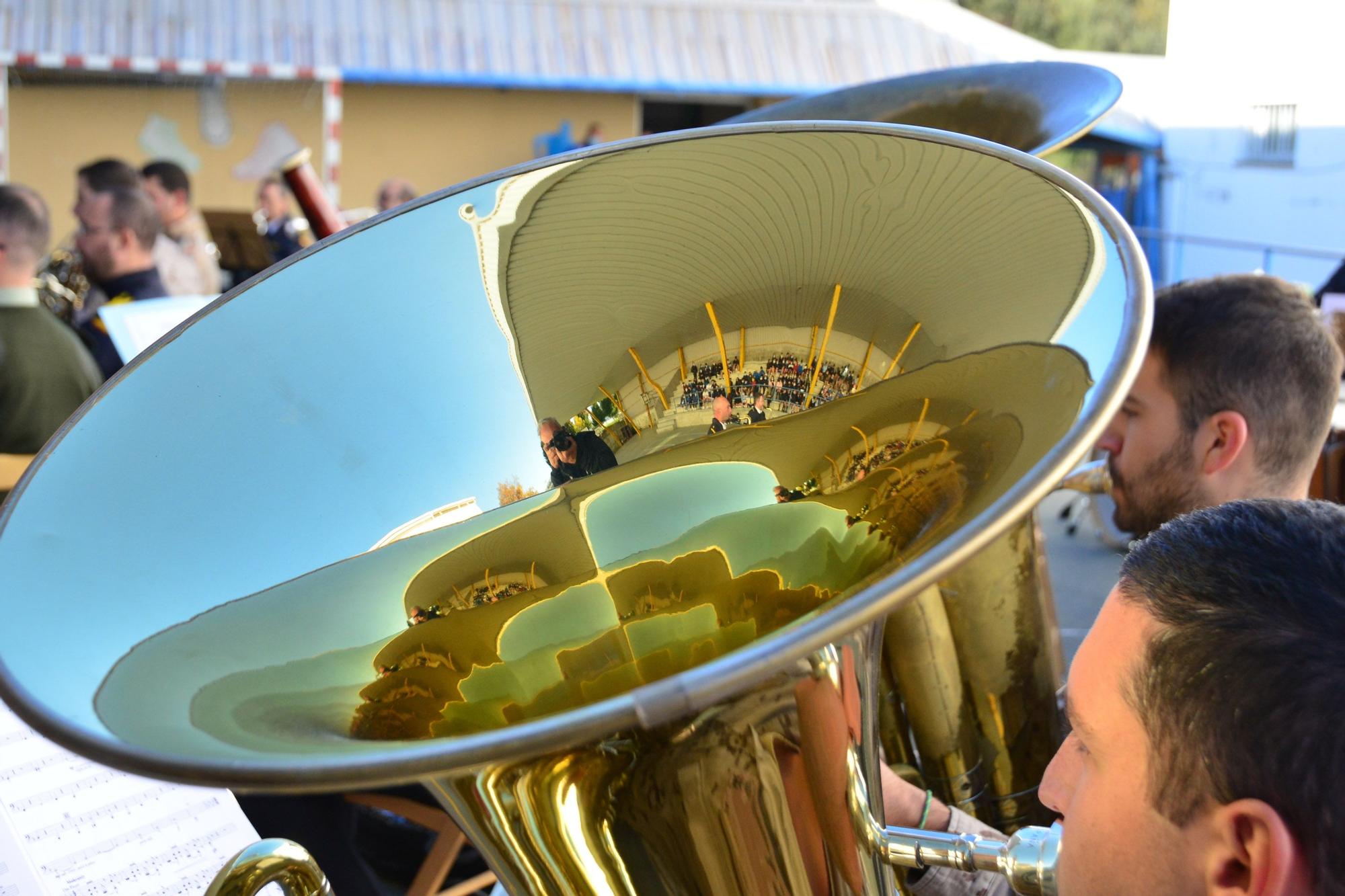 Concierto de la Banda de Música de la Escuela Naval de Marín en Bueu