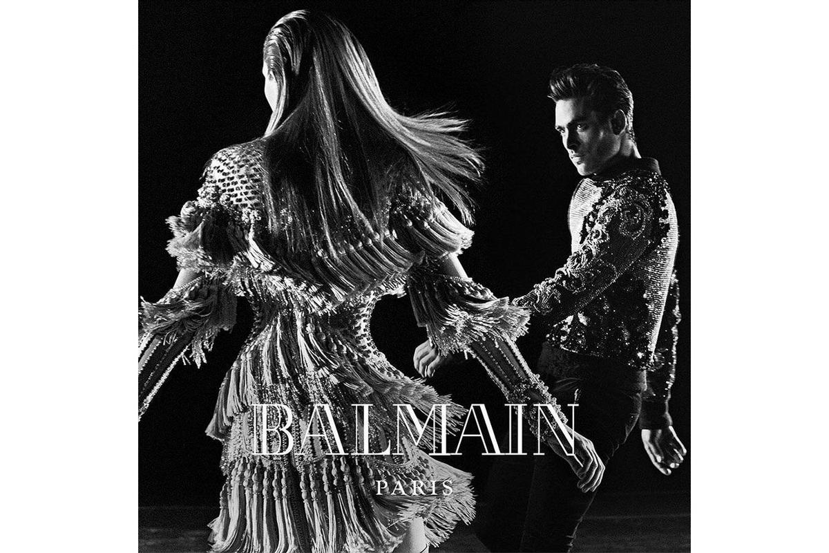 Jon Kortajarena para Balmain