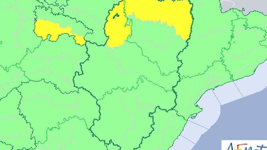 Activadas alertas por nieve, frío y viento para este fin de semana en Aragón