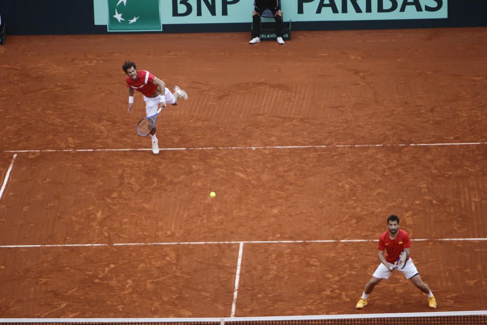 Partido de dobles España-Alemania