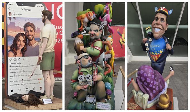 Segunda jornada de entrega de Ninots en la Exposición de las Fallas 2026 (y III)