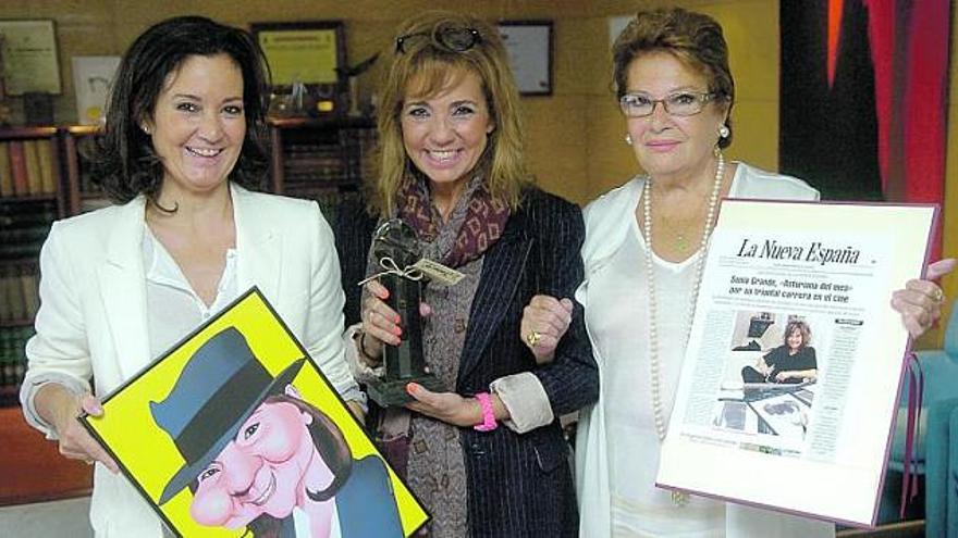 Sonia Grande: «Recojo el premio de &quot;Asturiana del mes&quot; con más emoción que cuando recibí el &quot;Goya&quot;»