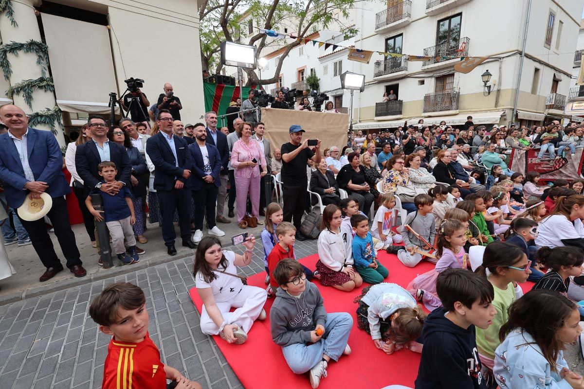 Todas las imágenes de la inauguración de la feria Eivissa Medieval