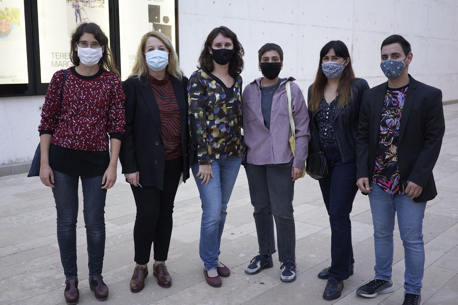 Irene Amengual, Eva Cifre, Nuria Marqués, Aïda Lacomba, Mireia Guitart i Joan Riutort.