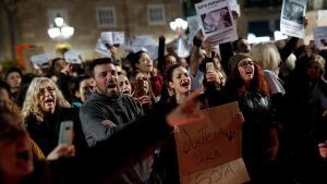 Manifestación en protesta por la muerte de Sota, el 22 de diciembre del año pasado.