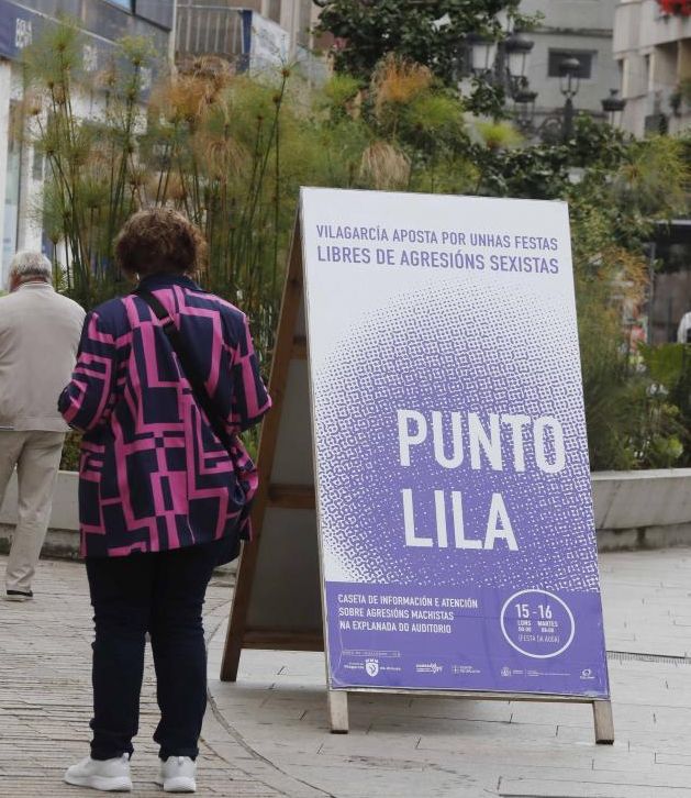 Se habilitará un Punto Lila en la Praza da Segunda República desde esta medianoche.