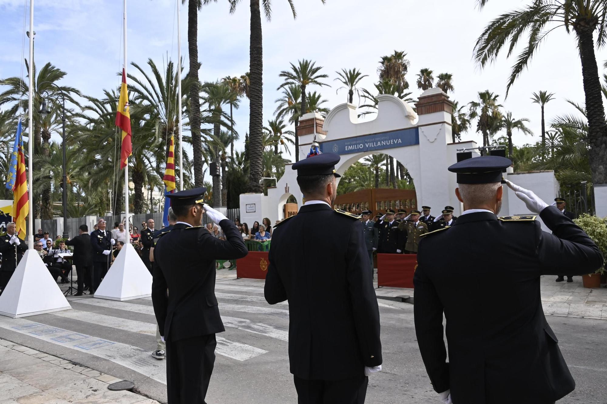 Así ha sido el acto del patrón de la Policía Local de Elche