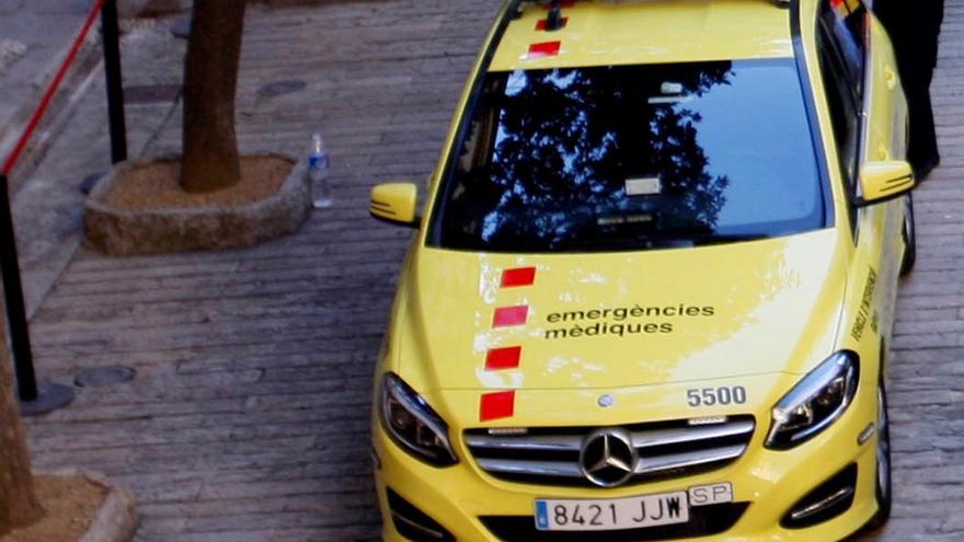 Una dona ferida en un xoc entre un vehicle del SEM i un cotxe a Forallac