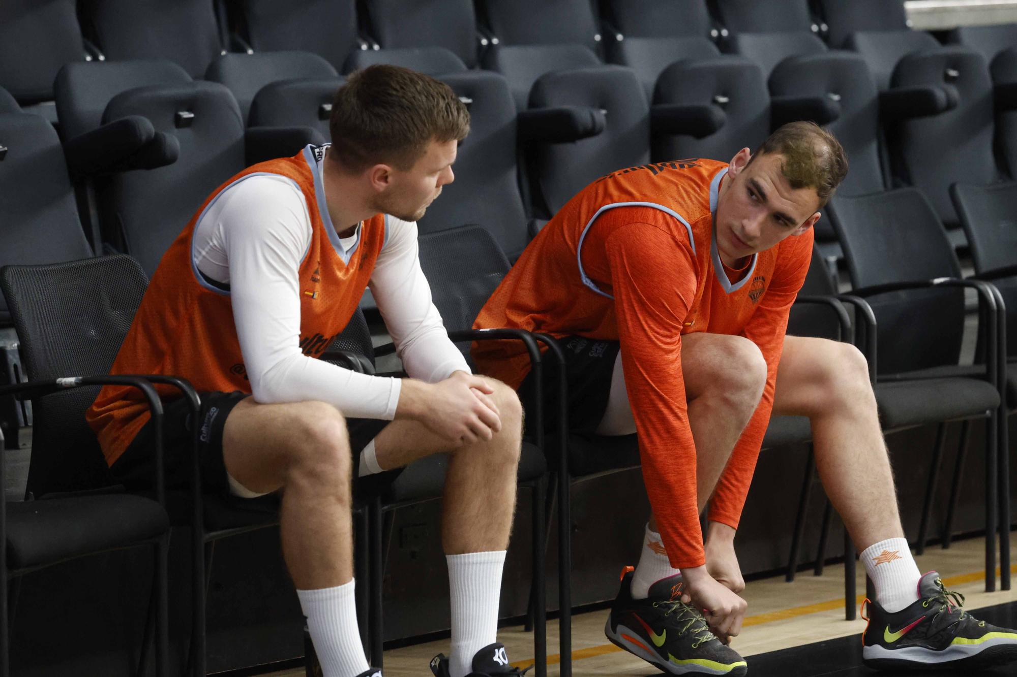 Entrenamiento Valencia Basket Club