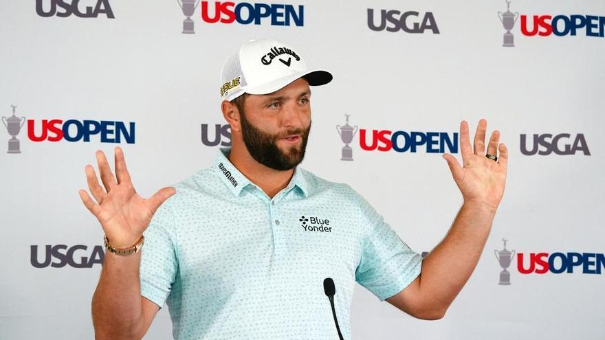 Jon Rahm defiende el US Open en medio del cisma del golf mundial