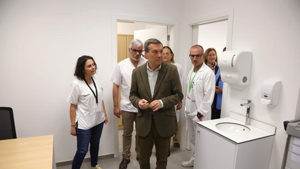 Visita a la unidad de ELA y enfermedades raras de Castellón