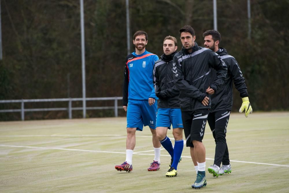 Entrenamiento del Real Oviedo