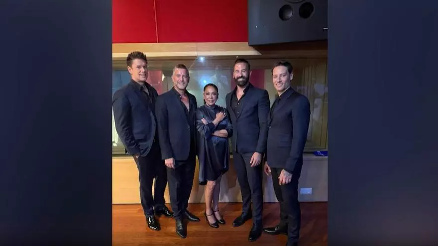 Il Divo, tras grabar con Isabel Pantoja: "Es una pasada"