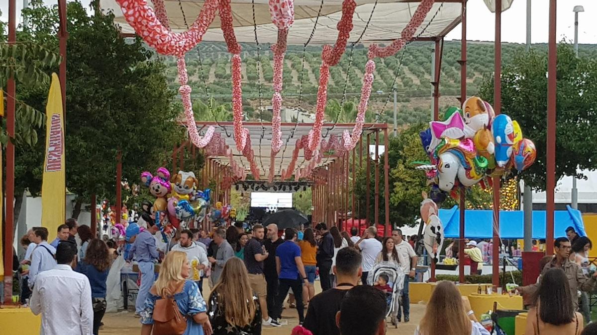 La Feria del Valle de Lucena, en una edición anterior a la pandemia de covid.