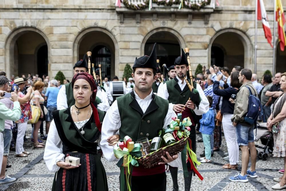 Gran fiesta de la sidra en Gijón