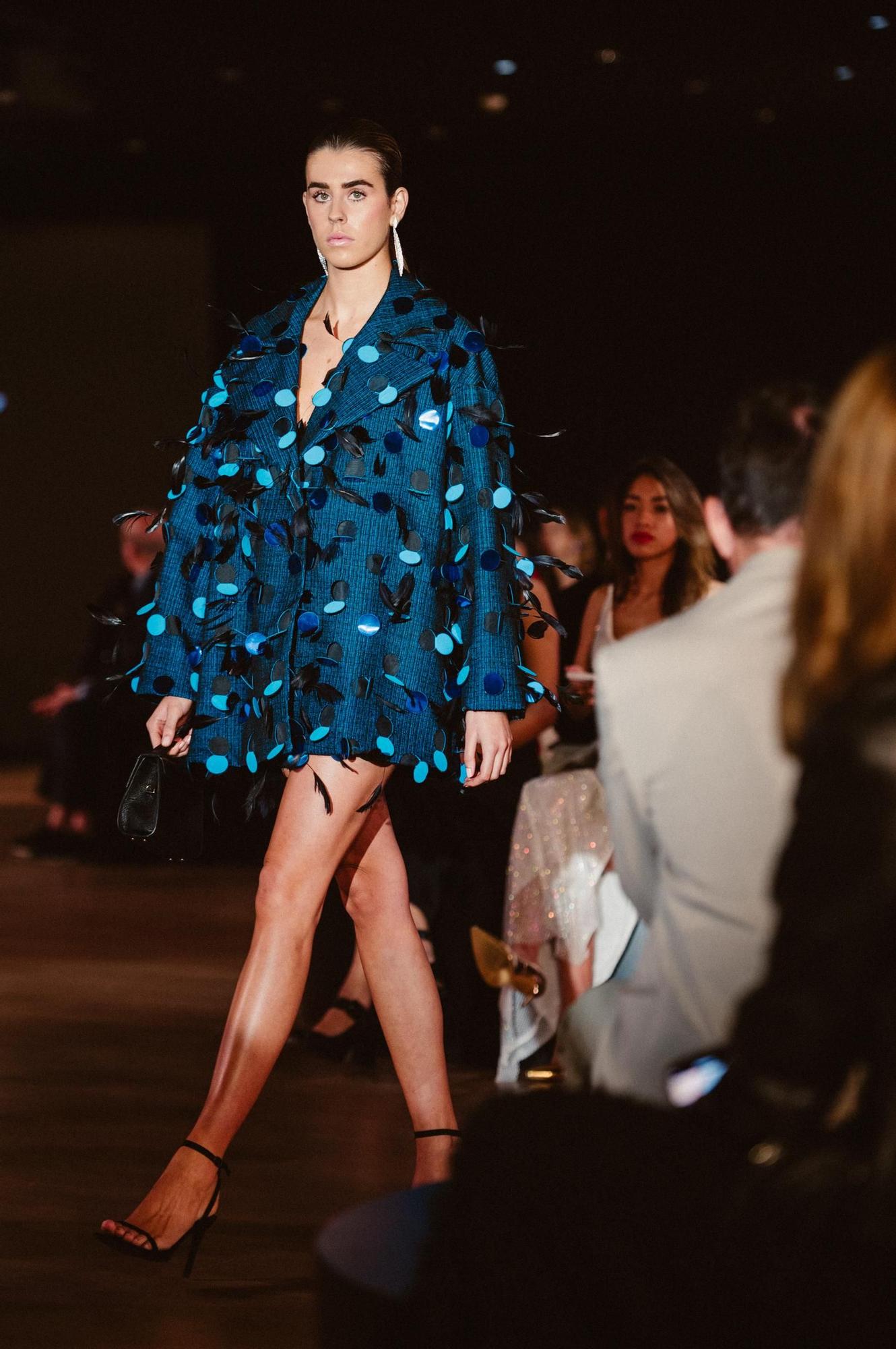 Isabel Sanchis triunfa en el Museo Balenciaga