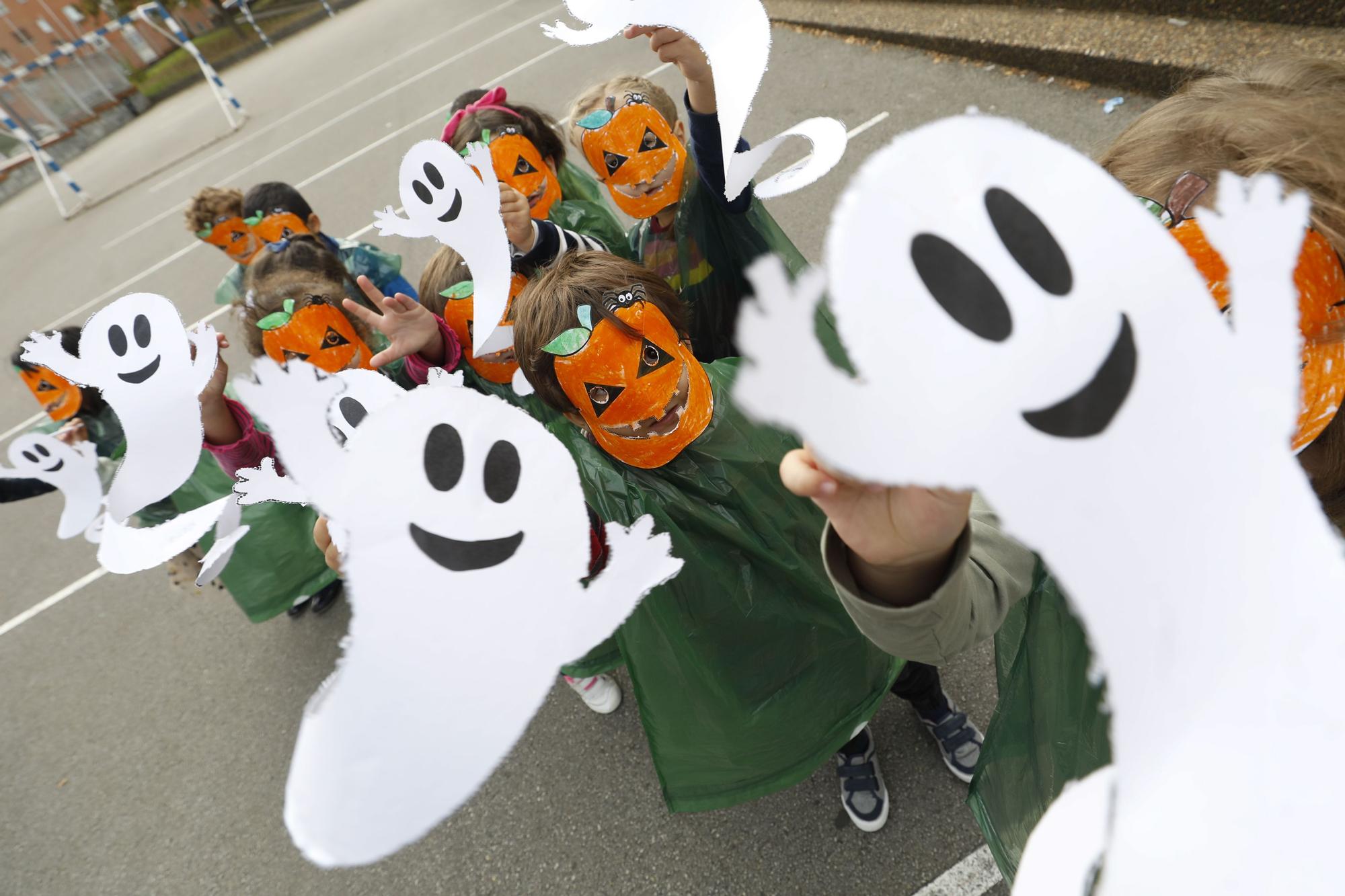 Así se ha celebrado Halloween en los colegios de Asturias