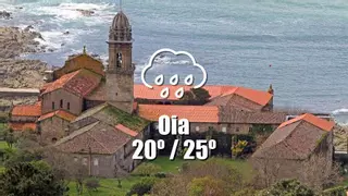 El tiempo en Oia: previsión meteorológica para hoy, miércoles 13 de agosto