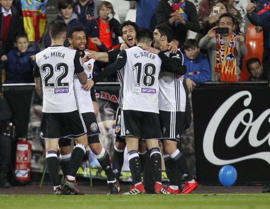 Valencia - Levante: Las imágenes del Derbi