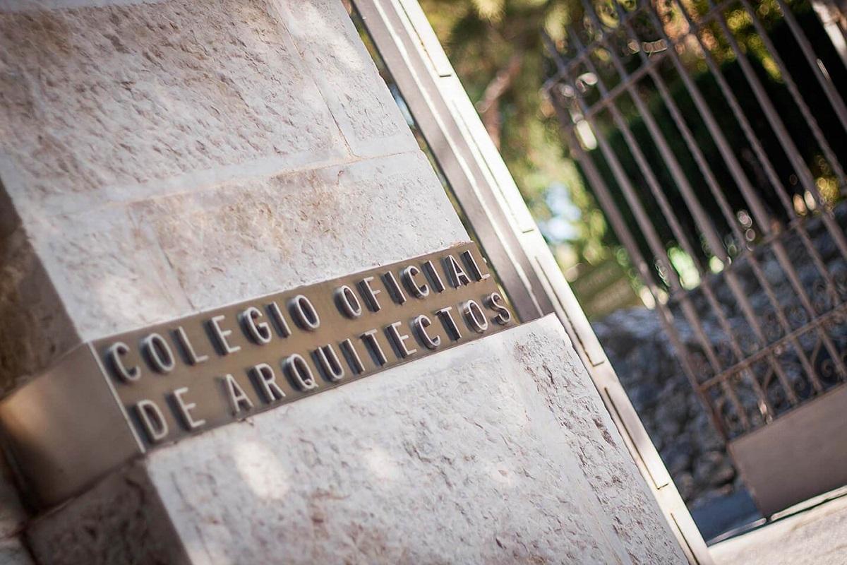 La sede del Colegio de Arquitectos de Málaga.
