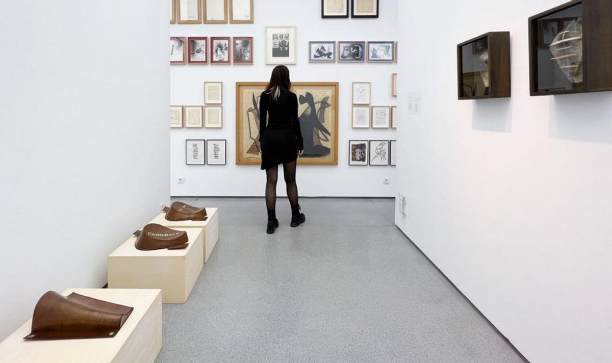 Sala dedicada a Pepe Espaliú en el Museo de Arte Reina Sofía.