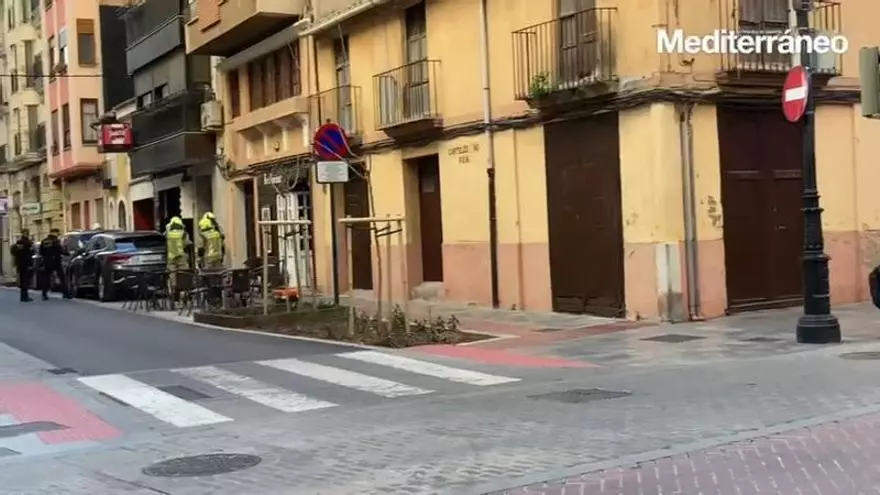 Suceso en la calle Amadeo I de Castelló