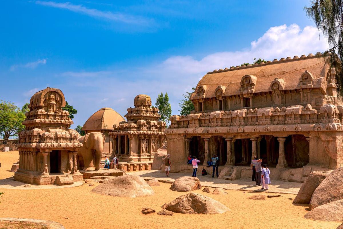 Monumentos de Mahabalipuram, uno de los secretos de la India Expedición VIAJAR India del Sur