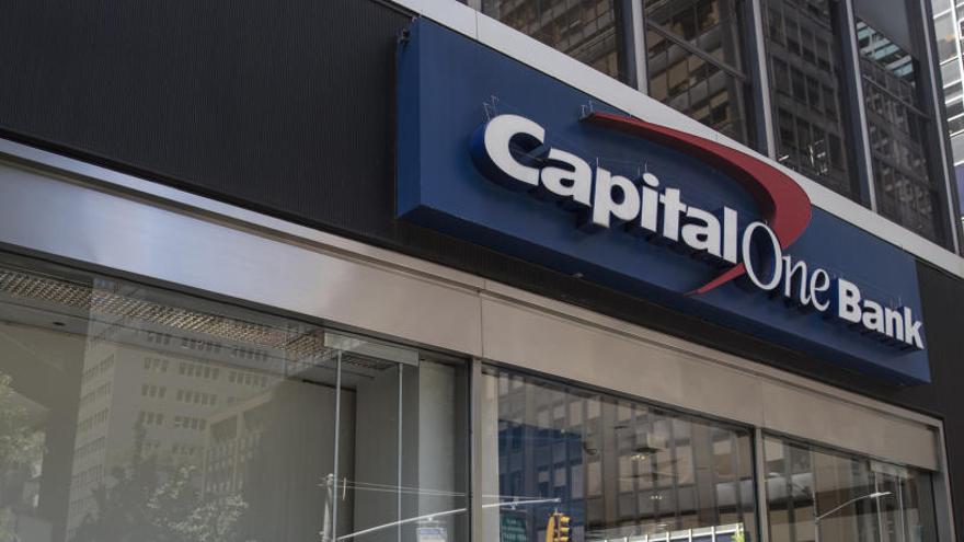 Una imagen de una oficina de Capital One.