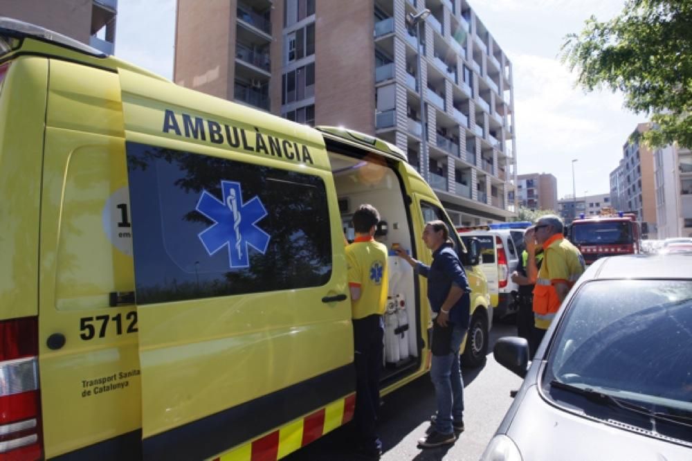 Accident a Girona