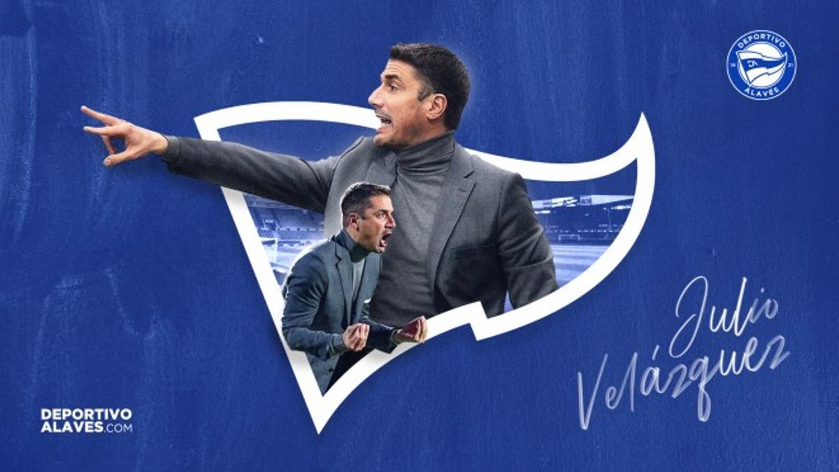 Velázquez, nuevo entrenador del Alavés