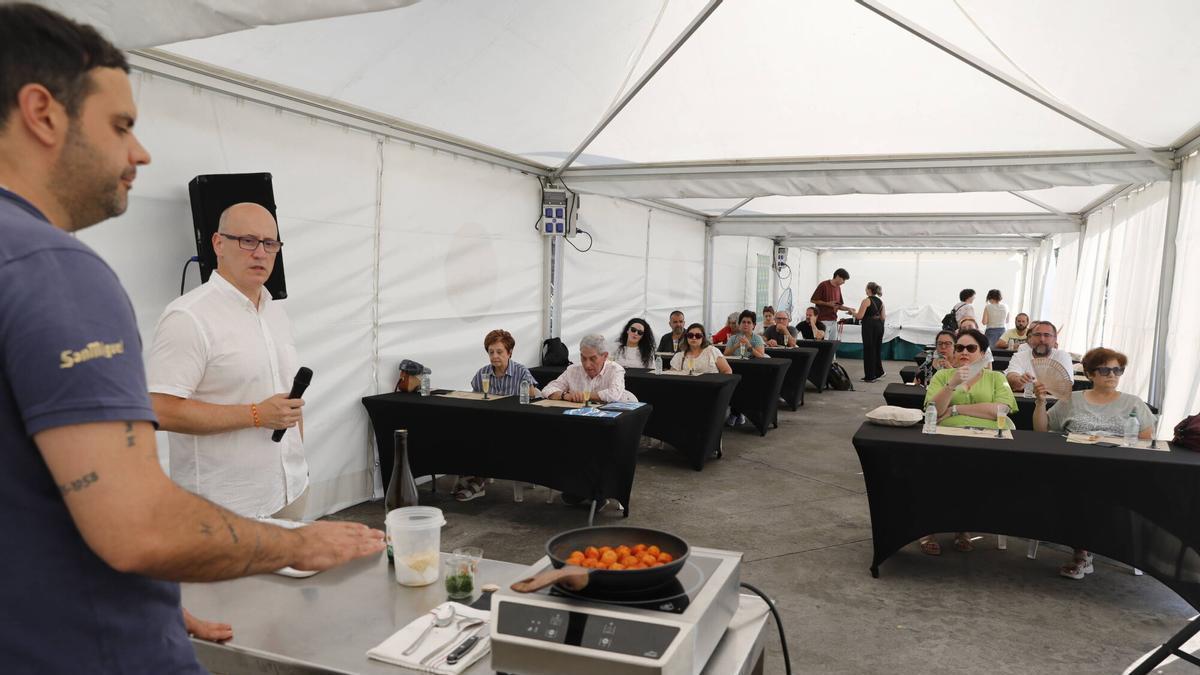 El Arco Atlántico comienza sus jornadas gastronómicas con el bonito como protagonista (en imágenes)