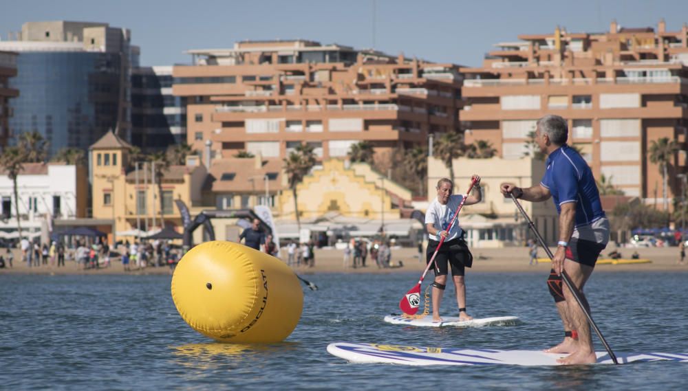 SUP (Paddle Surf) en la playa de la Patacona