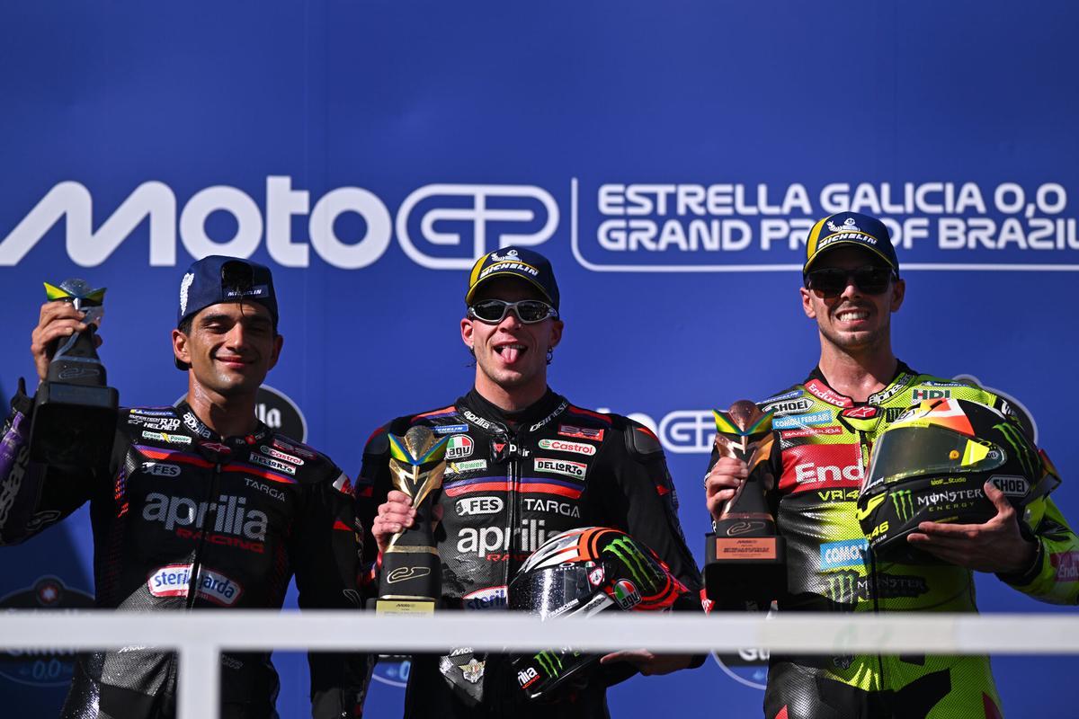La carrera del GP de Brasil, en imágenes. La carrera del GP de Brasil, en imágenes.