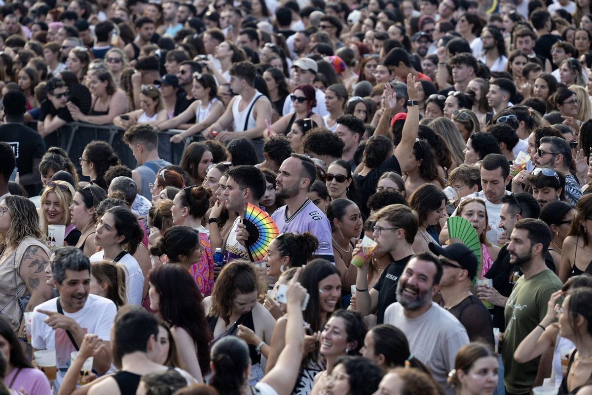 Concierto de Lola Índigo en el Estadi Olímpic de Barcelona