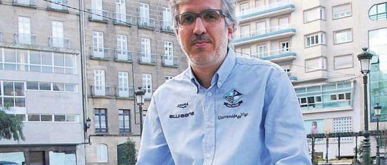 Miguel Ángel Martínez, directivo del club vigués. FdV