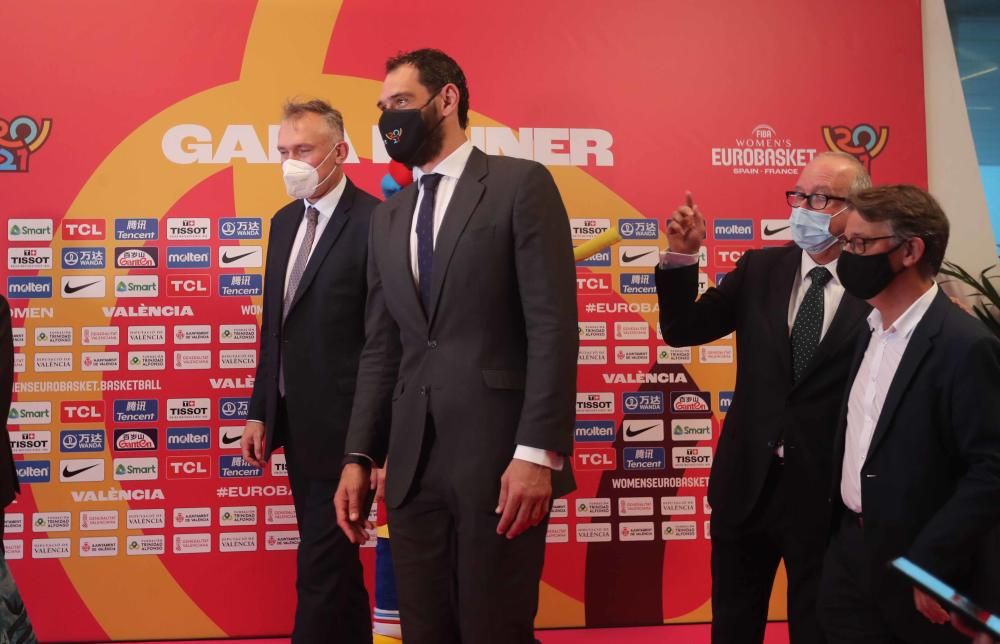 Cena de Gala con motivo del Eurobasket