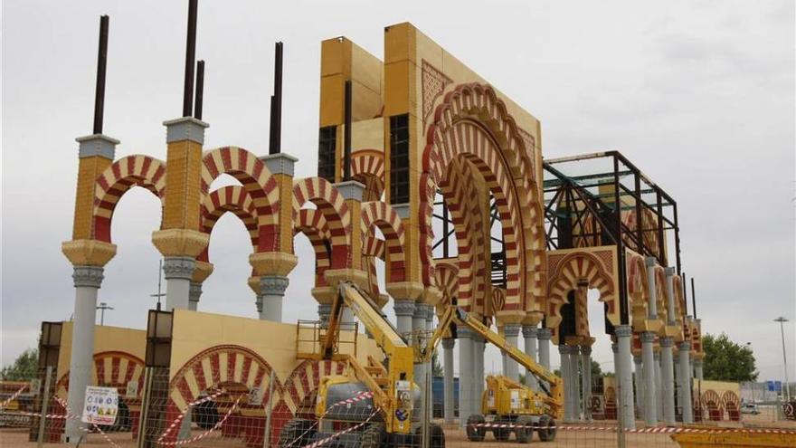 El montaje de casetas de la Feria comienza el lunes