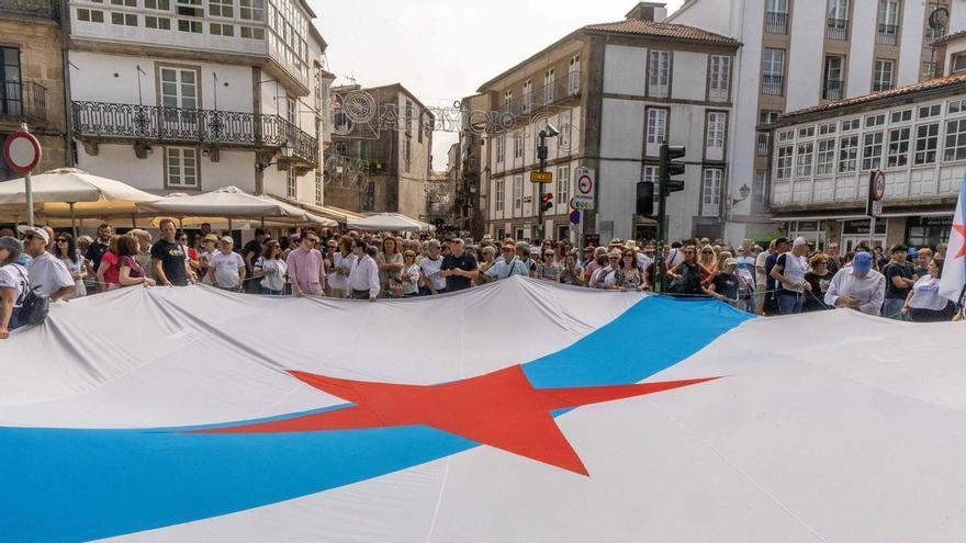 Manifestación 25 de julio en Santiago