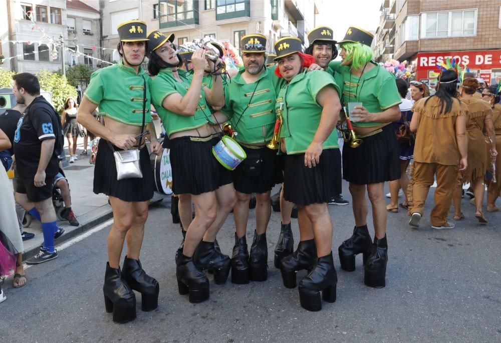 Redondela o cómo disfrazarse en verano. // R. Grobas