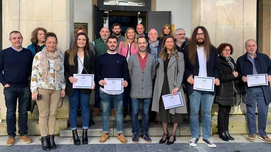 Los premios fin de carrera de Siero piden un buen futuro laboral